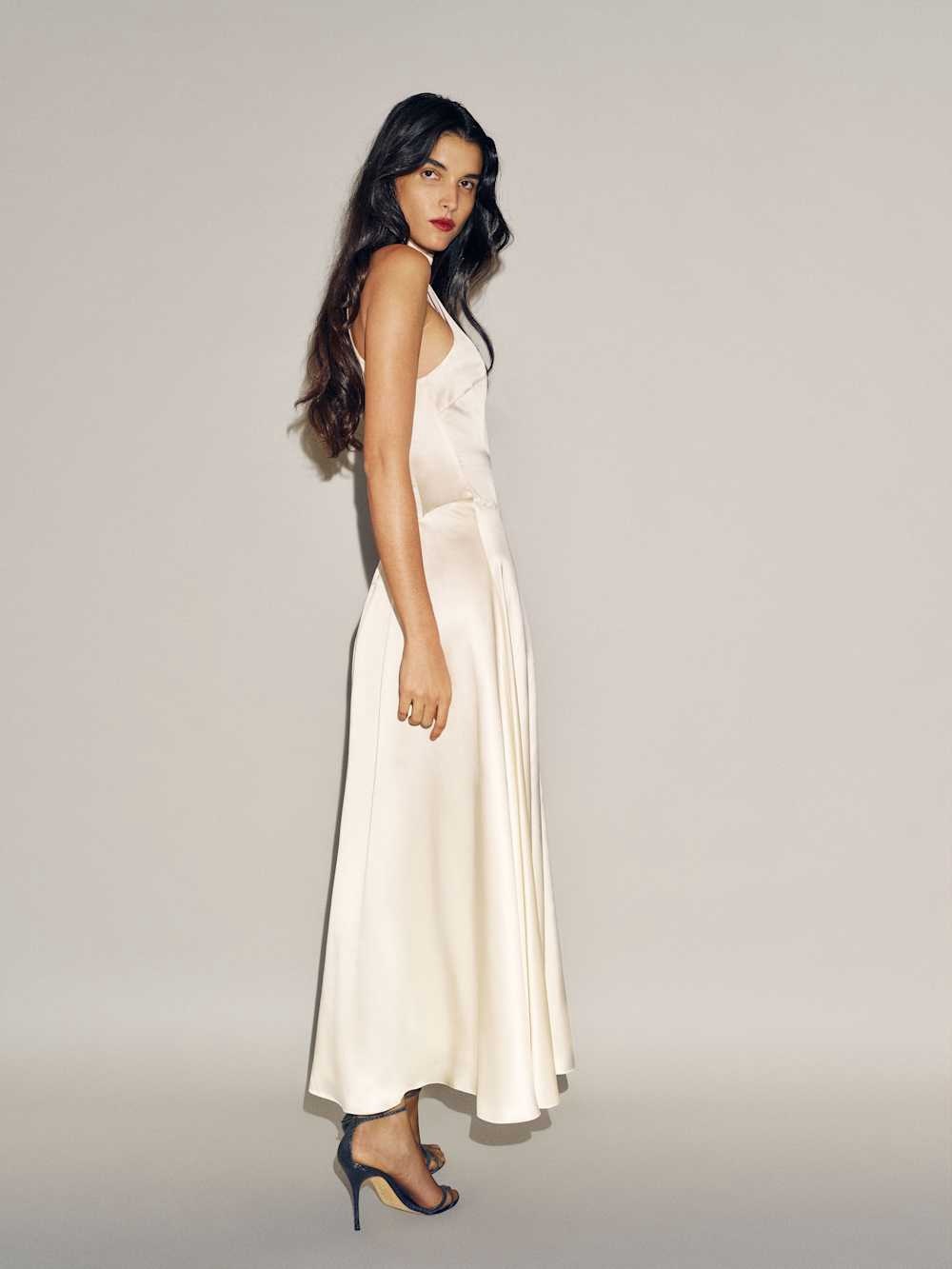Reformation Katelyn Silk Dress - Picture 3 of 7